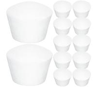 OATIPHO 20 Pièces Moules à Gâteau en Mousse DIY Taille Moyenne Accessoires de Décoration Gâteau pour Entraînement Pâtisserie Surface Lisse Réutilisable Fête et Formation