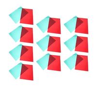 OATIPHO 20pièces Plastique Transparentes Lot de Filtres Éclairage Colorés PVC pour Diffuseur de Lumière LED Filtres Gélatines pour Loisirs Créatifs et Projets Pédagogiques