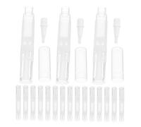 OATIPHO 20pièces Stylo Applicateur pour Gloss à Lèvres Rechargeable Flacon Vide sous Vide Stylo Pinceau pour Maquillage Précis et Usage Professionnel