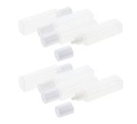 OATIPHO 25 pièces Bouteilles Liquide pour Lentilles de Contact Lot de Mini Flacons Plastique pour Entretien des Lentilles Accessoires de Soins Oculaires