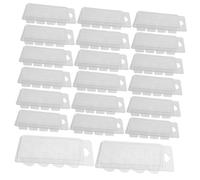 OATIPHO 25pièces Lot De Boîtes De Moules à Cire à Clapet Pour Fondants De Cire Boîtes De Rangement Forme De Cœur