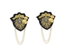 OATIPHO 2paires Épaulettes Vintage Décoratives Pour Hommes Et Femmes Accessoires Retro Pour Et Costumes