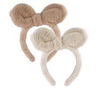 OATIPHO 2pièces Bandeau Avec Oreilles De Lapin Pour De Accessoires Pour Maquillage Lavage Visage