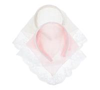 OATIPHO 2pièces Bandes Dentelle pour Cheveux Foulards Tissu Accessoires de Coiffure Vintage Bandanas Tissu