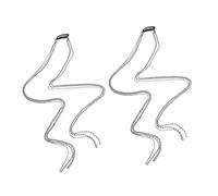 OATIPHO 2pièces Barrette à Chaîne pour Queue de Cheval Pinces à Cheveux Punk pour Femmes et Filles Design Élégant et Léger