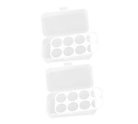 OATIPHO 2pièces Boîte à Éponges De Beauté Étui à Houppette Boîte De Rangement Pour Maquillage Accessoire Cosmétique Étui De Protection