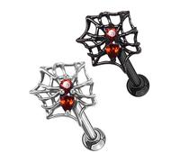 OATIPHO 2pièces Boucles Oreilles Araignée Bijoux Halloween Pour Femme Design Original Lot De Adapté Pour Fêtes Et Cosplay