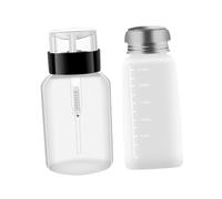 OATIPHO 2pièces Bouteilles De Dissolvant Pour Vernis à De Flacons Pression Et Contenant Pratique Pour Manucure Et Démaquillage