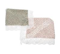 OATIPHO 2pièces Foulard à Fleurs Dentelle Bandanas à Fleurs Foulard Pour Femme Bandanas à Imprimés Floraux à Aléatoire