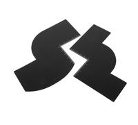 OATIPHO 2pièces Guide de Stylisme de Barbe et Gabarit de Rasage Outil de Coupe Coiffure pour Cheveux et Barbe