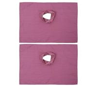 OATIPHO 2pièces Housse De Table De Massage Avec Trou Pour Visage Drap De Spa Pour Esthéticiennes Et Instituts De Beauté Dimensions