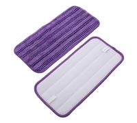 OATIPHO 2pièces Lingettes De Remplacement Réutilisables pour Balai Mop Compatible avec Wet Jet Microfibres Super Absorbantes pour Nettoyage De Sols Durs Séchage Et Humidité