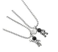 OATIPHO 2Pièces Magnétique Délicat pour Couple Pendentif Astronaute Inoxydable Accessoire pour Occasions Spéciales