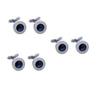 OATIPHO 2pièces Manches Chic Cristal Cufflinks Élégants Accessoires De Chemise Pour Hommes Décoration De Bouton De Manchette Multifonctionnelle