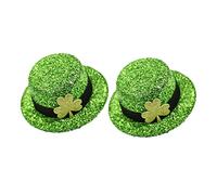 OATIPHO 2Pièces Pince à Saint Patrick Accessoire de Clover pour Fête Décor