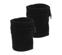 OATIPHO 2pièces Porte- De Poignet Zippé Absorbant pour Sport Pochette Pratique pour Clés Et Smartphone pour Jogging Et Activités De Plein Air