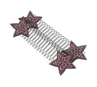 OATIPHO 2pièces Porte-outils Pour Cheveux Violettes Épingle u Fixatrice Peigne à Voile Accessoires De Coiffure Étoilés Lot De Barrettes Invisibles