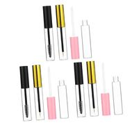 OATIPHO 3 Ensembles tube de cils vide tubes à lèvres tache sur les lèvres kit de fabrication de brillant à lèvres contenant de brillant à lèvres tube de mascara vide l'animal de compagnie