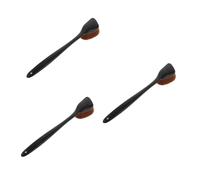 OATIPHO 3 Pièces Applicateur Autobronzant Dos Manche Long avec Large Tête Brosse Douce pour Application Rapide et Uniforme Outil Portable pour Crème Solaire et Lotion Bronzante Adapté