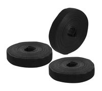 OATIPHO 3 Pièces Attaches de Câbles Auto-Agrippantes 20 MM X 5 M Sangles Réutilisables en Bande Auto-Adhésive Organiseur de Câbles pour Bureau et Maison Ajustables pour