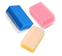 OATIPHO 3 pièces Brosse Bain Colorée Éponge Douce Réutilisable Exfoliation Sensorielle Délicate pour Portable et Pratique pour Bain Quotidien