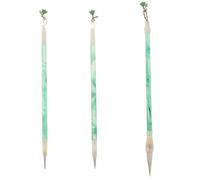 OATIPHO 3 Pièces Chinese Calligraphy Brush Set Fine Tip Ink Wash Brush For Beginners Traditional Sumi Painting And Watercolor Art Education