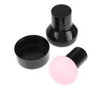 OATIPHO 3 Pièces Éponge Maquillage Avec Manche Applicateur Tête De Champignon Lot D'éponges Correctrices Forme Sceau Pour Fond De Teint Blush Et Anti-ombres