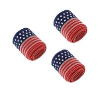 OATIPHO 3 Pièces Ruban Patriotique pour Décoration Fête Mètres pour DIY et Accessoires Indépendance Memorial Day