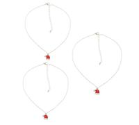 OATIPHO 3pièces Collier pour Femme avec Pendentif Chaîne de Cou Style Pull Lot de Accessoires de Bijouterie Chic