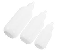 OATIPHO 3pièces Flacon Vide Pour Mousse Moussante Distribuant Cosmétiques Avec Embout Souple Et Anti-fuite Pour Produits De Soin Peau Et Voyage