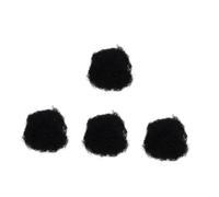 OATIPHO 4 Pièces Accessoires De Perruque De Cheveux En Direct Extensions De Cheveux Tressés De Bricolage Postiche De Femmes De Mode Humains Casque De Mode Noir