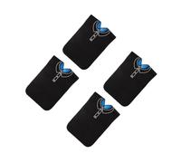 OATIPHO 4 Pièces Bavoir Adulte Imperméable Réutilisable pour Personnes Âgées Aux Huiles Lavable Protection Repas Double Face pour Hommes et Femmes