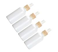 OATIPHO 4 Pièces Bouteilles Verre pour Huiles Essentielles Voyage Flacons Verre avec Pipette Accessoires de Voyage Pratiques et Rechargeables