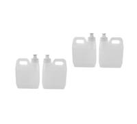 OATIPHO 4 Pièces Distributeurs Pompe Plastique Bouteilles Rechargeables Vides pour Gel Shampooing Lotion Compactes et Durables pour Voyage et Usage Quotidien