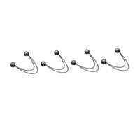 OATIPHO 4 pièces Épingle Cardigan Magnétique Décorative Broche Chaîne Originale pour Pull Écharpe Châle Fixation Invisible Robe et Veste Femme