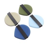 OATIPHO 4 Pièces Éponge à Maquillage pour Application de Fond de Teint Houpette Portable pour Maison et Salon de Beauté Matcha