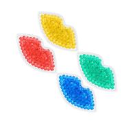 OATIPHO 4 Pièces Packs de Gel Refroidissants Forme de Masques Contour Yeux Gels Apaisants pour Gonflements
