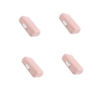 OATIPHO 4 Pièces Pilulier Compact Compartiments pour Voyage Organisateur Portable Hebdomadaire pour Boîte de Rangement Pilules Pratique et Légère Pour Poche Déplacements