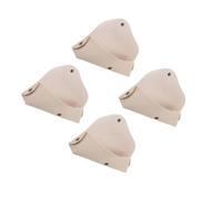 OATIPHO 4 Pièces Trousse Petite Format pour Pinceaux et de Maquillage Beige Organisateur et Pochette de Voyage Multifonction et Artistes Maquilleurs