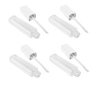 OATIPHO 4 Pièces Tube à Lèvres Plastique Avec Couvercle Contenants Pour Soin Des Lèvres Flacon De Sous-emballage De Maquillage Tube De Sous-emballage Pour Cosmétiques