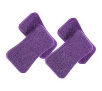 OATIPHO 4pièces Brosse Exfoliante pour Kit de Pédicure avec Pierre pour Éliminer Callosités et Peaux Mortes Outil de Soin