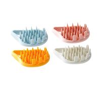 OATIPHO 4pièces Peigne De Massage Pour Chevelu Pour Laver Cheveux Avec Design Ergonomique Pour Stimuler Circulation Sanguine