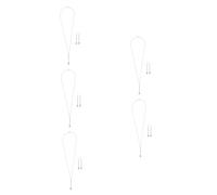 OATIPHO 5 Ensembles Creative Matchstick Earrings And Necklace Jewelry Sets For Women Versatile Daily Wear Friends Family