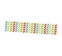 OATIPHO 5 Ensembles Dents Silicone Protection Portable pour Dents Capuchons De Voyage avec Ventilation pour Séchage Optimal Couleur Aléatoire Couleur 20 Pièces * 5