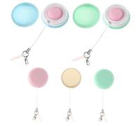 OATIPHO 5 Pièces Lot de Chiffons de Nettoyage pour Écran et Lentilles Microfibres Portables Multicolores Lingettes Pratiques pour Lunettes Écrans de Téléphone et