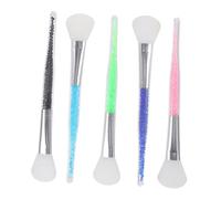 OATIPHO 5 Pièces Pinceau Applicateur de Masque Silicone Forme de Fan pour Visage Outils de Maquillage Pratiques et Portables Adaptés à Types de Peau