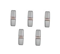 OATIPHO 5 Pièces Porte Brosse à Dents de Voyage et Gobelet de Rinçage Portable pour Camping Business et Usage Quotidien