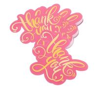 OATIPHO 50 Cartes de Remerciement pour Petites Entreprises Format Mini Carton Épais Couleur Verte pour Accompagner Vos Commandes et Exprimer Votre Gratitude Professionnelle