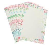 OATIPHO 50 Pièces Lettres Rétro Kraft Décorative pour Écriture de Lettres pour Poèmes et Messages