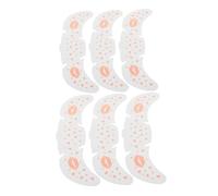 OATIPHO 6 Feuilles tatouage stickers autocollants de maquillage de fête tache de rousseur scintillante autocollants réalistes de taches de rousseur paillettes de rousseur papier Or rose